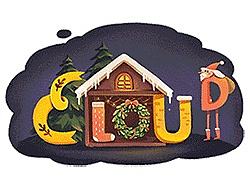 云软logo节日doodle