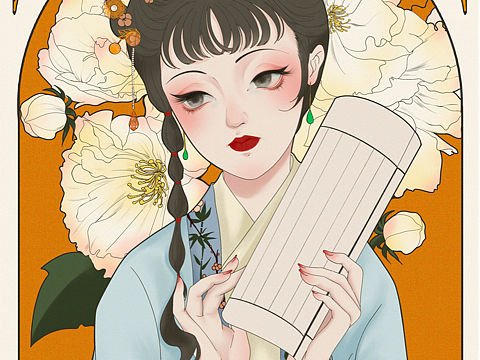 【练习】穆夏风