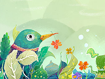 24节气-清明-插画