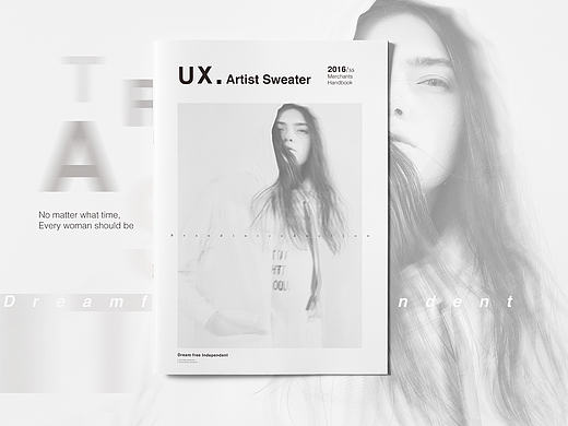 UX.artist sweater[Brand Book]黑白版