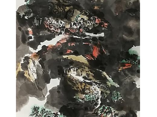 情满石楼（个人主页-ZMjYxMzI0ODg=） - 绘画 - 站酷设计师Z00267339原创素材 - 站酷ZCOOL