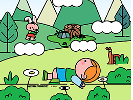 天气插画-大雾天