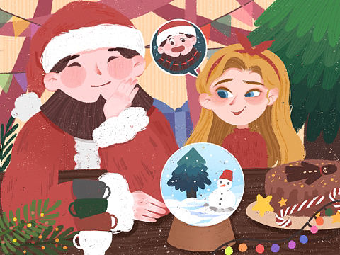 之前的圣诞节图