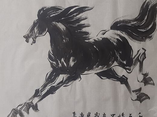 刘建国画马直播作品欣赏