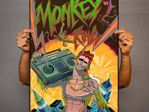 monkey king插画创作