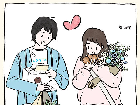 🎬电影转插画《花束般的恋爱》