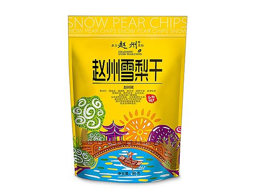 食品包装设计-雪梨干
