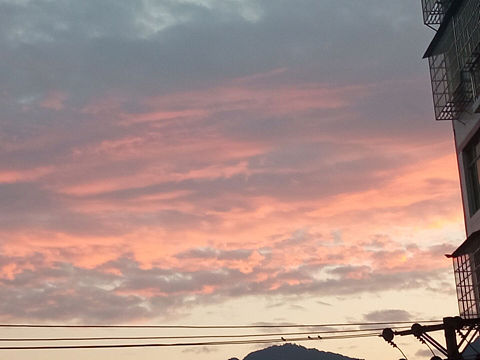 记录今天的晚霞