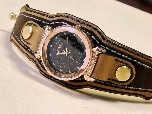 山木皮工坊 牛皮小玩意 表带