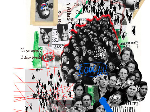 服装设计|灵感拼贴|“人群恐惧”亦社交恐惧