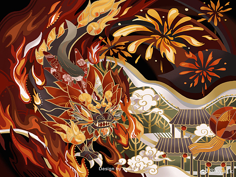 除夕展板_素材网站_图片免费下载-zcool站酷