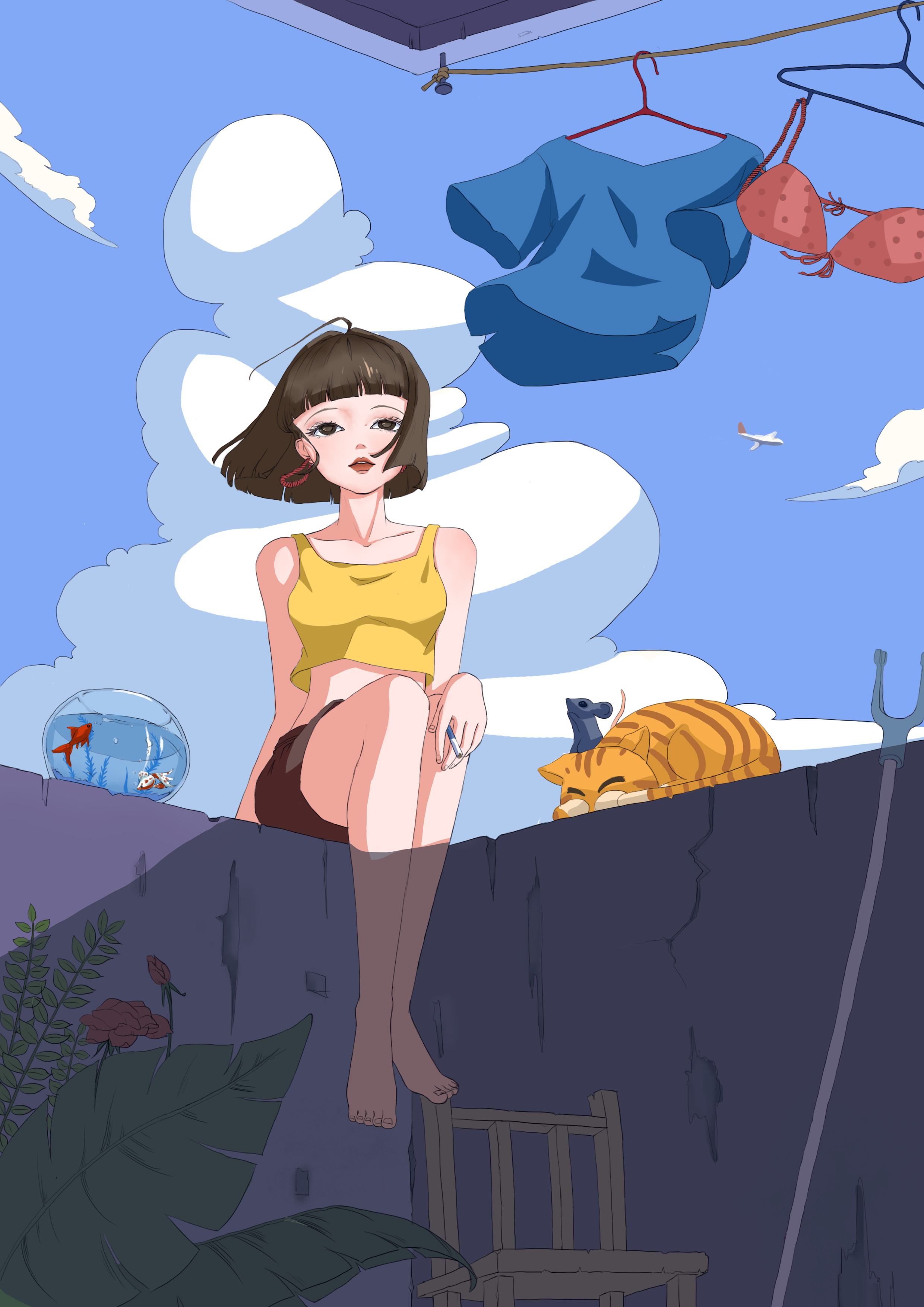 大二到大三_沨沨snowflake站酷ZCOOL