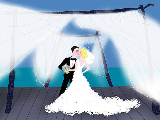 最完美的爱情（个人主页-ZMzc1MTYzNzI=） - 商业插画 - 站酷设计师请走直线歪原创素材 - 站酷ZCOOL