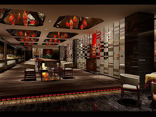 临夏西餐厅设计--《玉树中餐厅设计公司》--古兰装饰