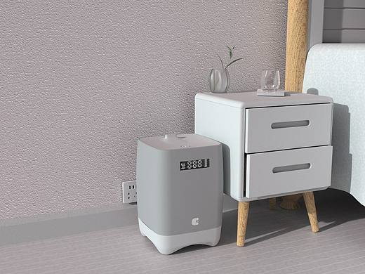 “火山湖”加湿器