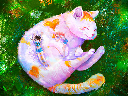 猫（个人主页-ZMzU3MjIxMjQ=） - 创作习作 - 站酷设计师你单身原创素材 - 站酷ZCOOL