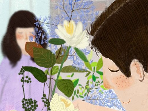 讓我偷偷看你（個人主頁-ZMTM4Njg1MzY=） - 商業(yè)插畫 - 站酷設(shè)計師王日斤x原創(chuàng)素材 - 站酷ZCOOL