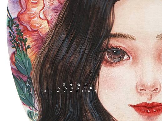 水彩插画人物定制|情侣约稿