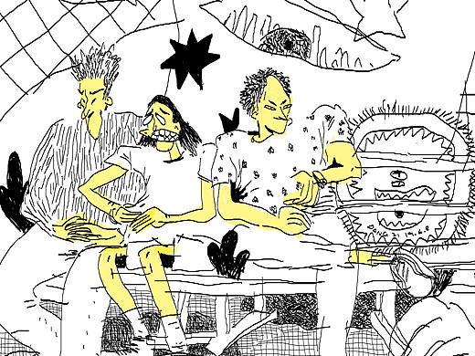 涂鸦三人行（个人主页-ZMzY1NzY1MzY=） - 新锐潮流插画 - 站酷设计师Dongzi冬子原创素材 - 站酷ZCOOL