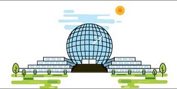 学校建筑物扁平化练习