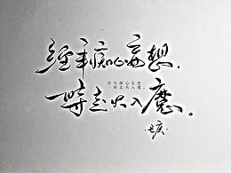 手写菊花体
