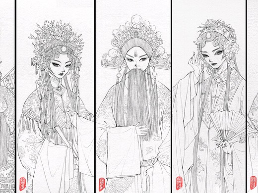 《京剧系列》戏中人