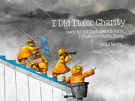 原创绘本《I Did It for Charity》