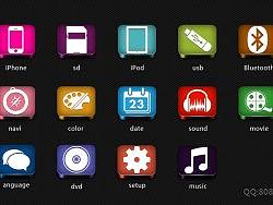 metro风格图标与界面