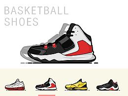 一些简单鞋子图标