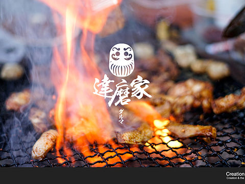 达磨家日料飞鸟店logo设计