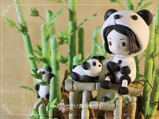 【超轻粘土】KAの梦想之旅 -- 熊猫基地