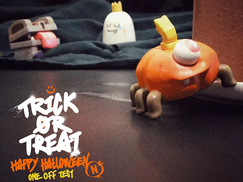 万圣节小捣蛋行动记录（个人主页-ZMzkxNjQ1NzY=） - 手办/模玩 - 站酷设计师Niku_san原创素材 - 站酷ZCOOL