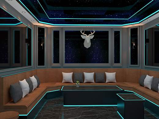 私人星空KTV（个人主页-ZNDc2OTQ5MTI=） - 家装设计 - 站酷设计师室内设计师田立成原创素材 - 站酷ZCOOL