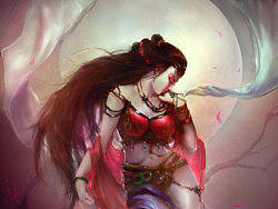 嫦娥（个人主页-ZMjYzMTk0OA==） - 商业插画 - 站酷设计师耀斑FLARE原创素材 - 站酷ZCOOL