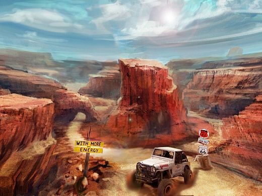 西部赛道（个人主页-ZMTI3NDEwMzY=） - 游戏原画 - 站酷设计师最后的L原创素材 - 站酷ZCOOL