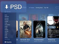 Movie UI kit(附psd下载)
