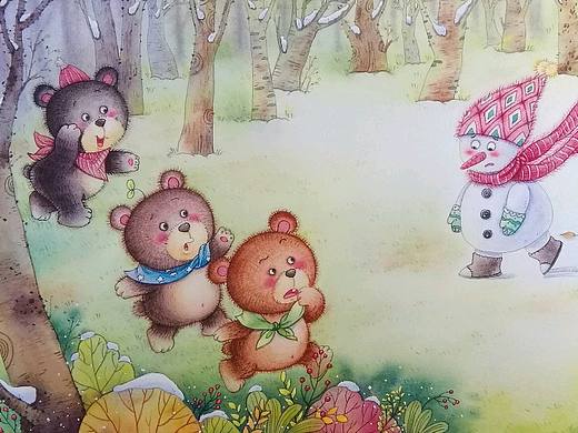 三只小熊:bear:（个人主页-ZMjkxNzU3NTY=） - 绘本 - 站酷设计师右边偏右原创素材 - 站酷ZCOOL