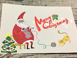 水彩-圣诞老人系列