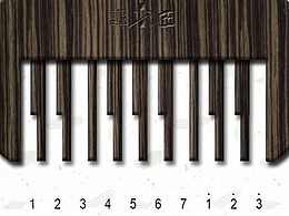 譚木匠——鋼琴梳