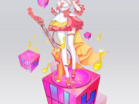 二次猿小姐姐（个人主页-ZNTkwNTgyNDA=） - 游戏原画 - 站酷设计师方便面哈原创素材 - 站酷ZCOOL