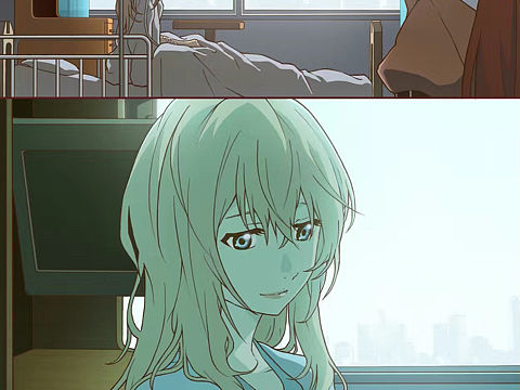 画了一组宫园薰和牧濑红莉栖的同人。