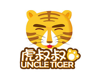 坚果零食品牌卡通形象 logo