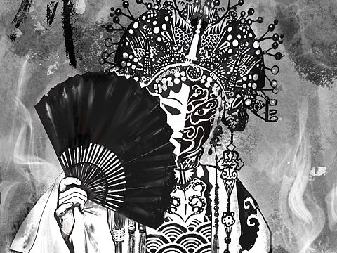 2022CADA插画类获奖作品《蜀》