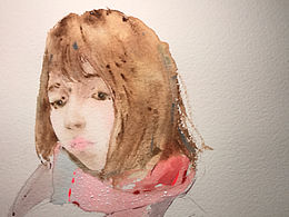 水彩练习人物