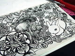 我的线描涂鸦本（2-6）