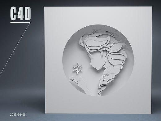 C4D-剪纸风是这样玩的吗？