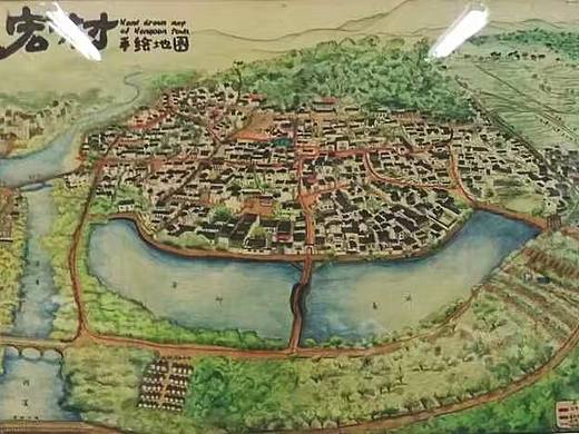 安徽宏村地图（个人主页-ZMzA5MjI1MDA=） - 绘画 - 站酷设计师小新在流浪原创素材 - 站酷ZCOOL