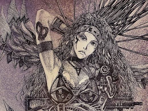 咔哆羅拉點繪（個人主頁-ZMzM0MTc2NjA=） - 繪畫 - 站酷設計師陳逸清原創(chuàng)素材 - 站酷ZCOOL