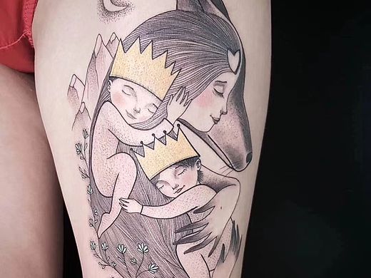 可爱纹身（个人主页-ZMzM3NDc2NTI=） - 绘画 - 站酷设计师V18062555978原创素材 - 站酷ZCOOL