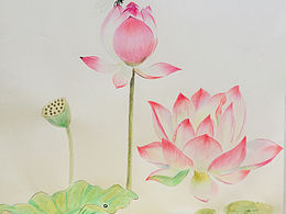彩铅画